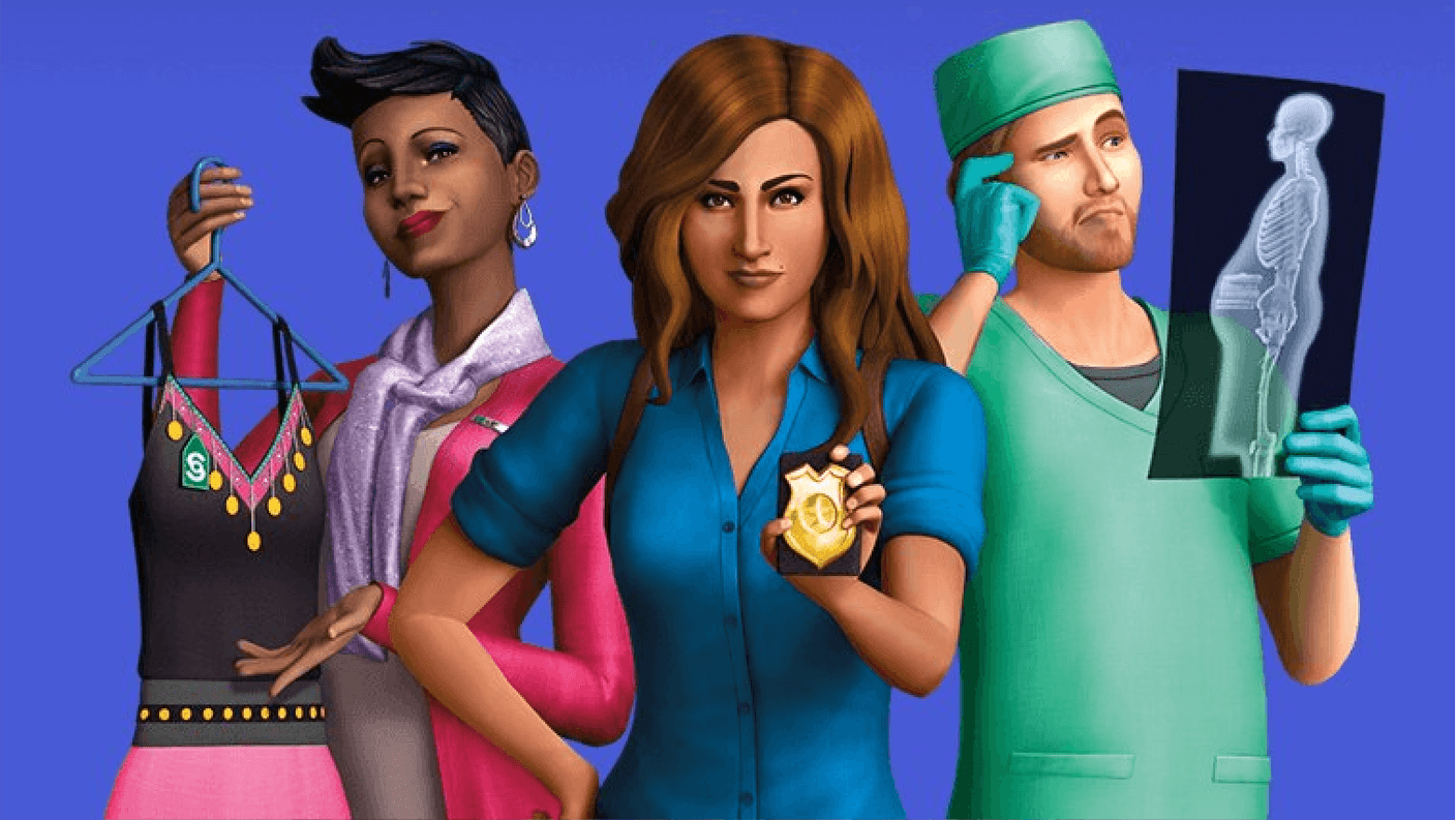 De Sims 4: Aan Het Werk