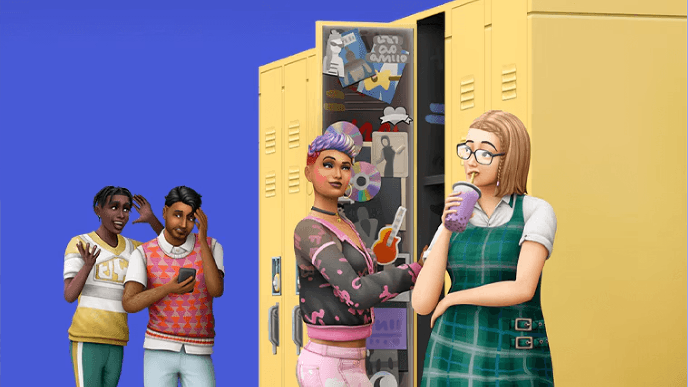 De Sims 4: Middelbare School